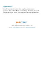 Ultra Low Temperature (ULT) Freezer -86°C ULF-21-5