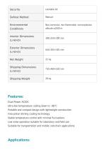 Ultra Low Temperature (ULT) Freezer -86°C ULF-25-4
