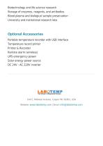 Ultra Low Temperature (ULT) Freezer -86°C ULF-26-5