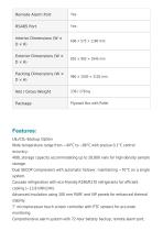 Ultra Low Temperature (ULT) Freezer -86°C ULF-27-5