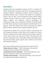 Ultra Low Temperature (ULT) Freezer -86°C ULF-29-2