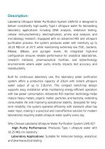 Ultrapure Water Purification System LWS-02-2