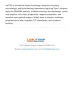 Ultrapure Water Purification System LWS-02-5