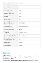 Vacuum Furnace FVA-05-3