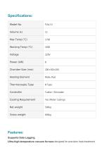 Vacuum Furnace FVA-13-3