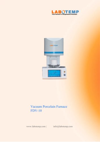 Vacuum Porcelain Furnace FDV-10