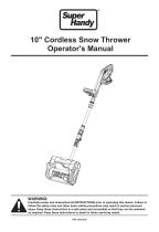 SuperHandy Electric Snow Thrower -1