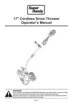 SuperHandy Electric Snow Thrower Pro-1