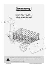 SuperHandy Snow Plow Blade Attachment-1