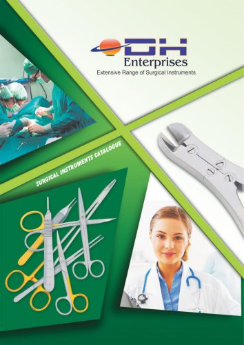 Extensive Range of Surgical Instruments