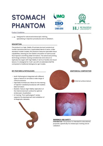 STOMACH DATA-SHEET