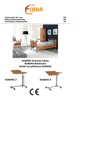 Instruction for Use of Rubens 3, 9