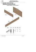 Wooden frame PB 533-4