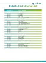Distal Radius instrument set-1