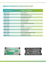 Spine Scoliosis Instrument Set-1