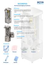 Vertical packaging machine Scorpio