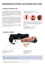 Hemorrhage Control Leg Trainer P103-3