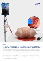 Product brochure - Postpartum Hemorrhage Simulator – PPH Trainer P97 PRO - 1