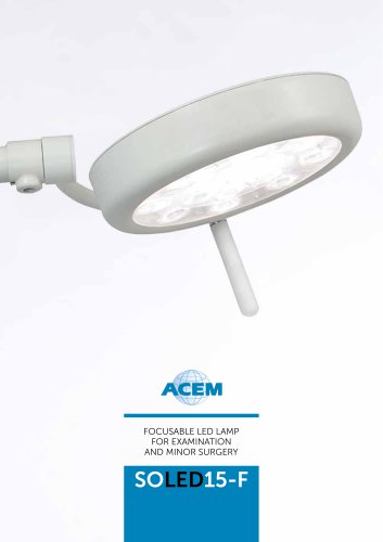 SOLED15- F FOCUSABLE LED LAMP FOR EXAMINATION AND MINOR SURGERY