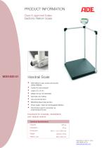 Electronic Platform and Bariatric Scale with handrail M301020-01 - 1