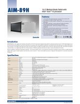 AIM-89H Medical-Grade Tablet - Datasheet