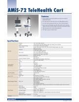 AMiS-72 Telehealth Cart - Datasheet