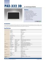 PAX-332 3D - Datasheet