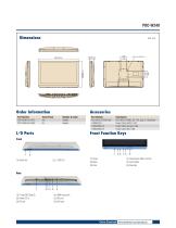 PDC-W240 Medical-Grade LCD Monitor - Datasheet - 2