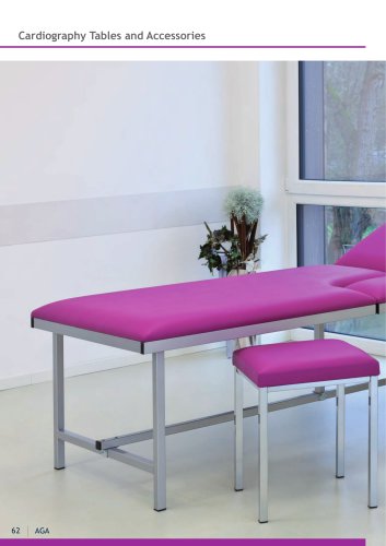 Cardiography Tables  and accessories