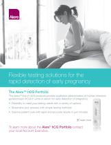 Flexible testing solutions for the rapid detection of early pregnancy-1