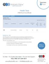 HEALTH TESTS  CANCER MARKERS-2