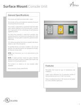 Surface Mount Console Unit - 1