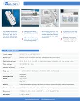 Syringe pump AJ 5807 - EN-2