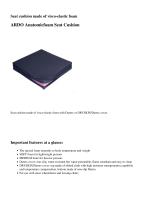 ARDO Anatomicfoam Seat Cushion - 1