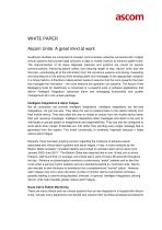 WHITE PAPER Ascom Unite: A great mind at work-1