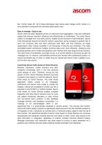 WHITE PAPER Ascom Unite: A great mind at work-3