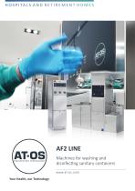 AF2 - Machines for washing and disinfecting sanitary containers