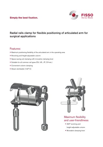 Surgery Radial Rail Clamp