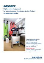 SONOREX Cleaning of respirators-1