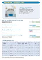 Sonorex High-power ultrasonic bath in the medical field-4
