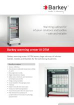 Barkey warming center III DTM-1