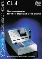 Coagulometer CL 4 brochure - 1