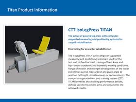 CTT isoLegPress TITAN-2