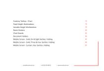 Chart Trolleys, Workstations, Room Dividers & Screens 2025-2