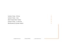 Cylinder Storage & Transportation 2025-2
