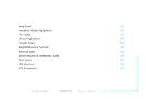 Medical Measuring Systems & Scales 2025-2