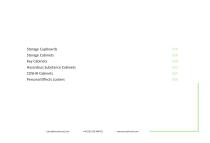 Storage Cupboards, Cabinets & Lockers 2025-2