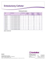 Embolectomy Catheter Brochure - 2