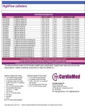 HIGH FLOW CATHETER - 2