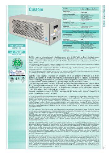 Custom Cleaning and Disinfection System